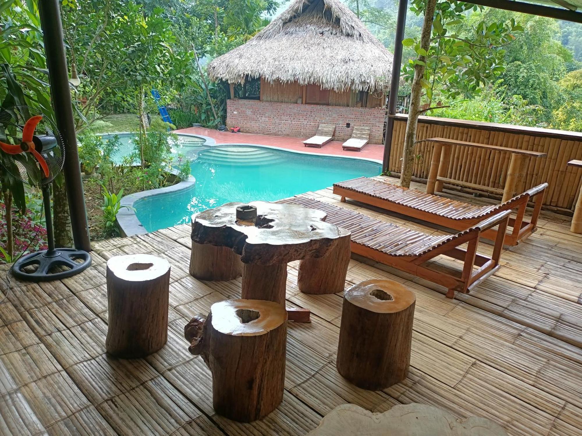 Puluong Homestay1Holiday Pu Luong Экстерьер фото